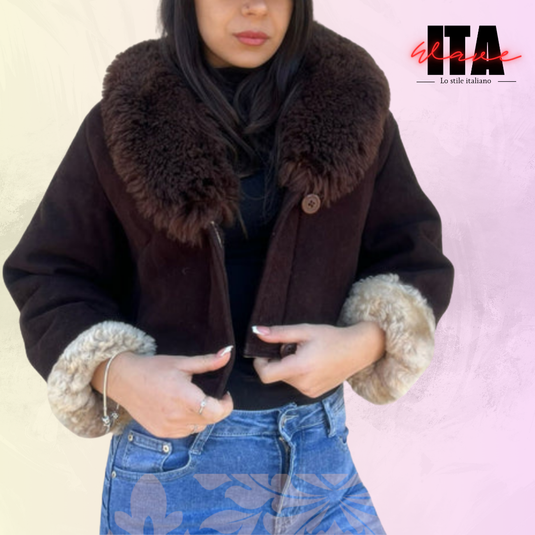 Montone Crop Donna Vintage