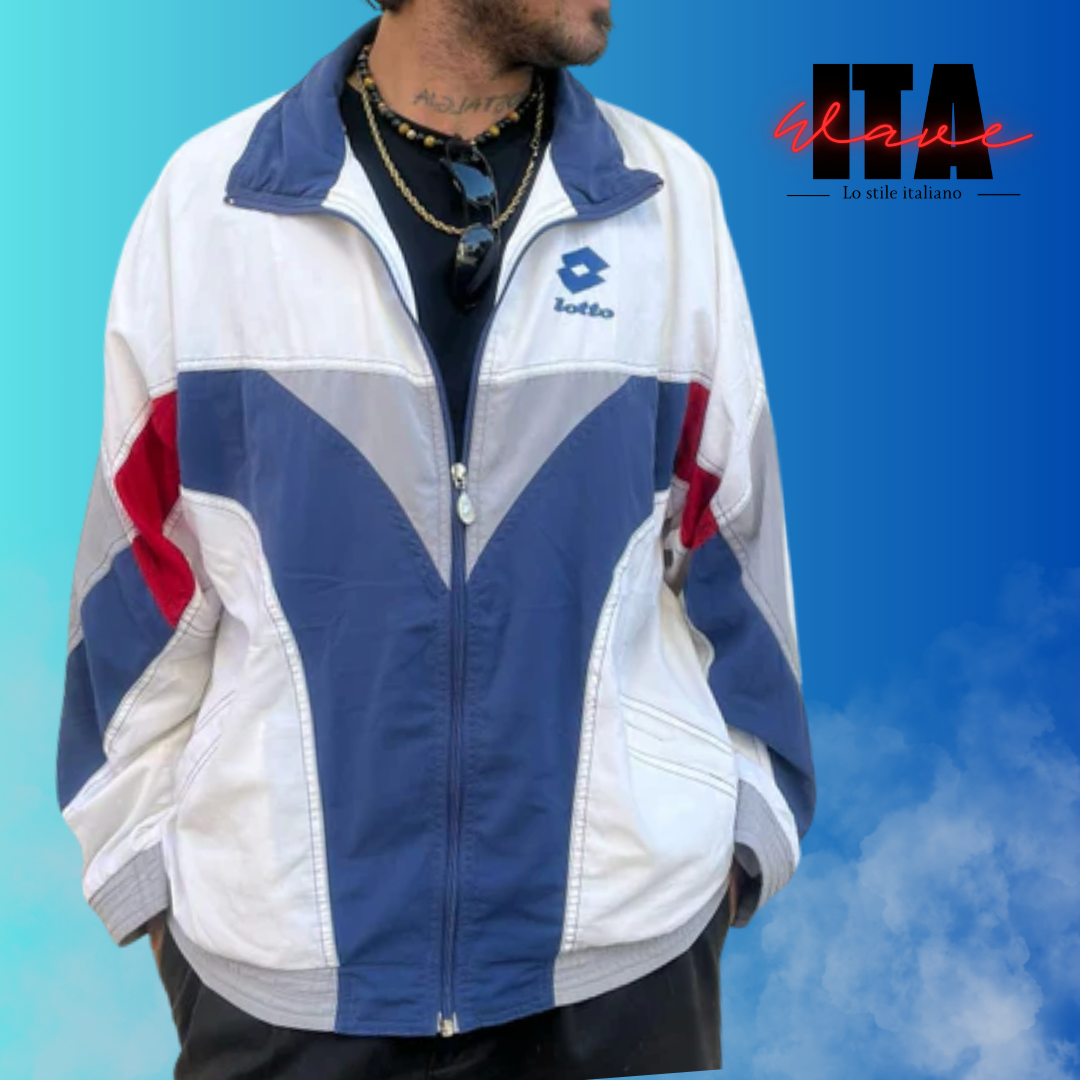 Felpa Zip Vintage Uomo