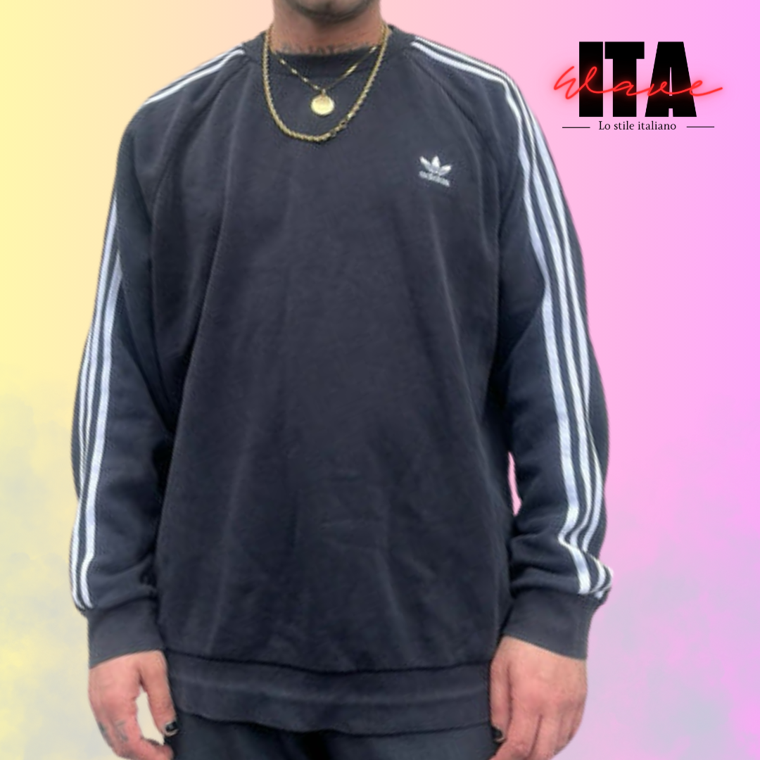 Felpa Girocollo Vintage Uomo