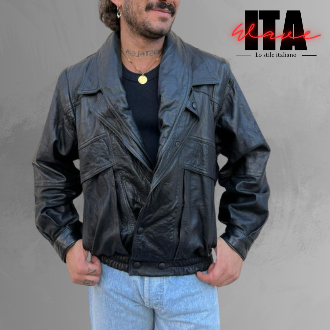 Giacca Pelle Kiodo Vintage